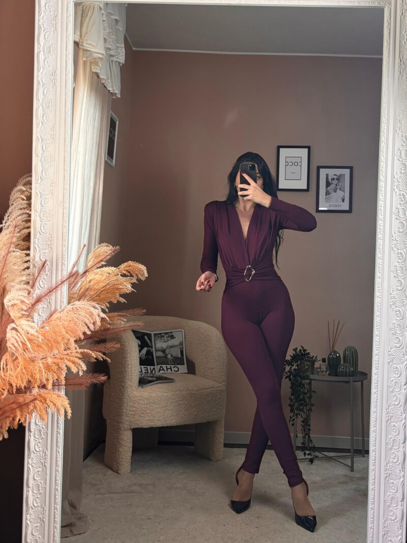 tuta goldy- bordeaux - immagine 4