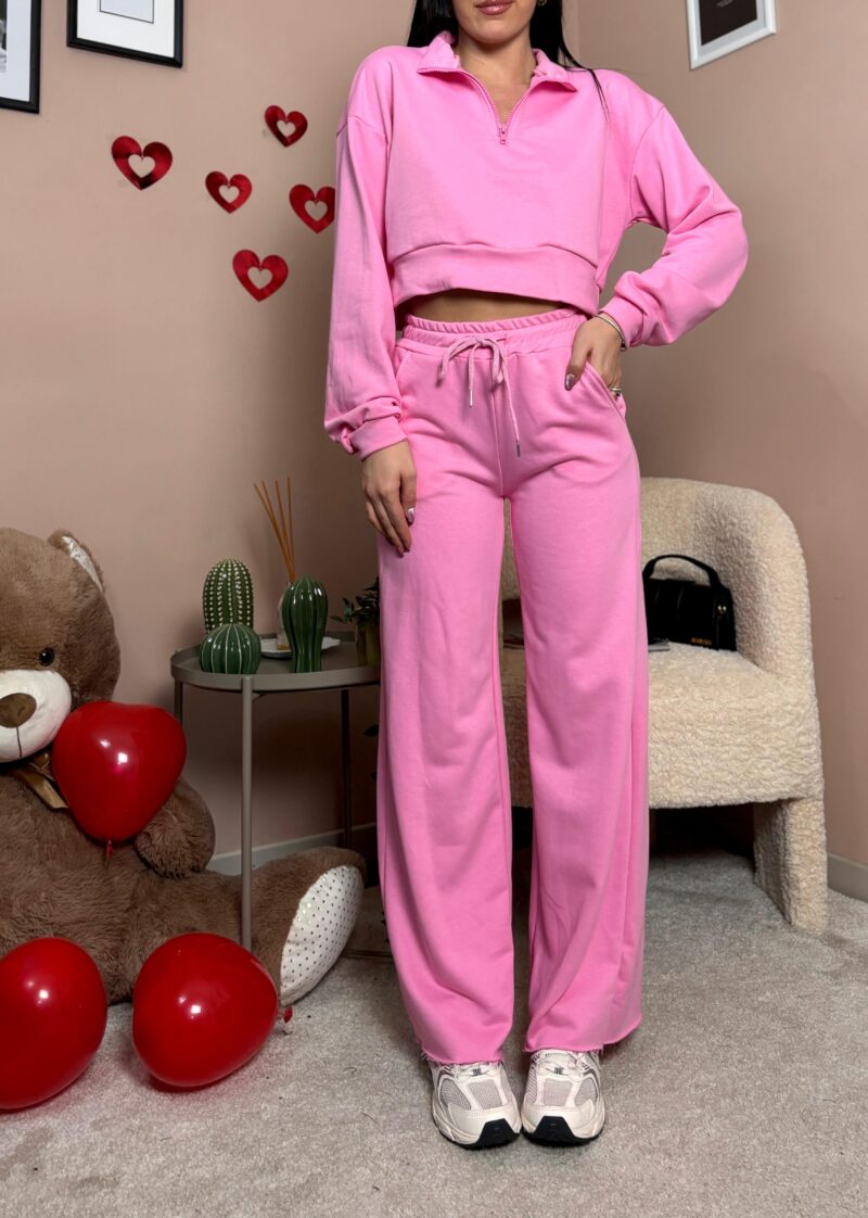 pantalone perla- rosa - immagine 3