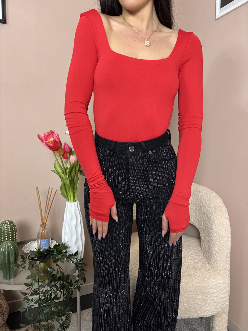 body kila- rosso - immagine 2