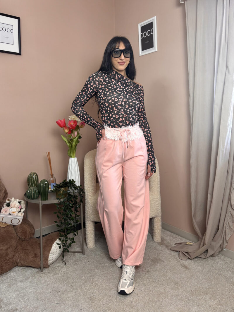 pantalone cecilia- rosa - immagine 2