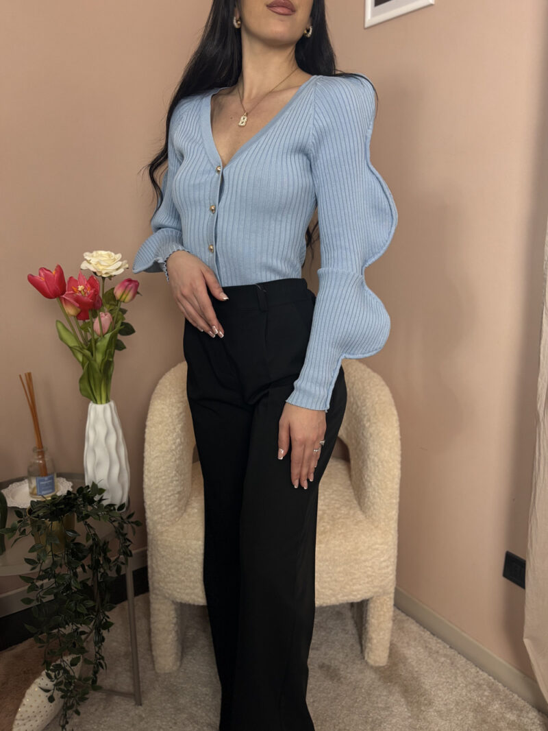 maglia chloè- azzurra - immagine 2