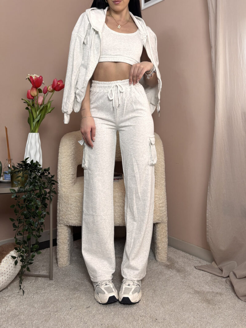 SET TUTA LAYLA- GRIGIO CHIARO - immagine 6