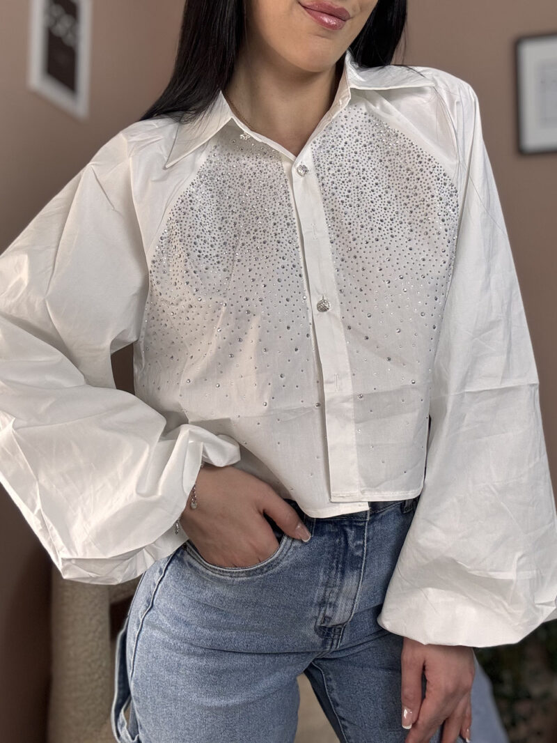 camicia iride- bianca