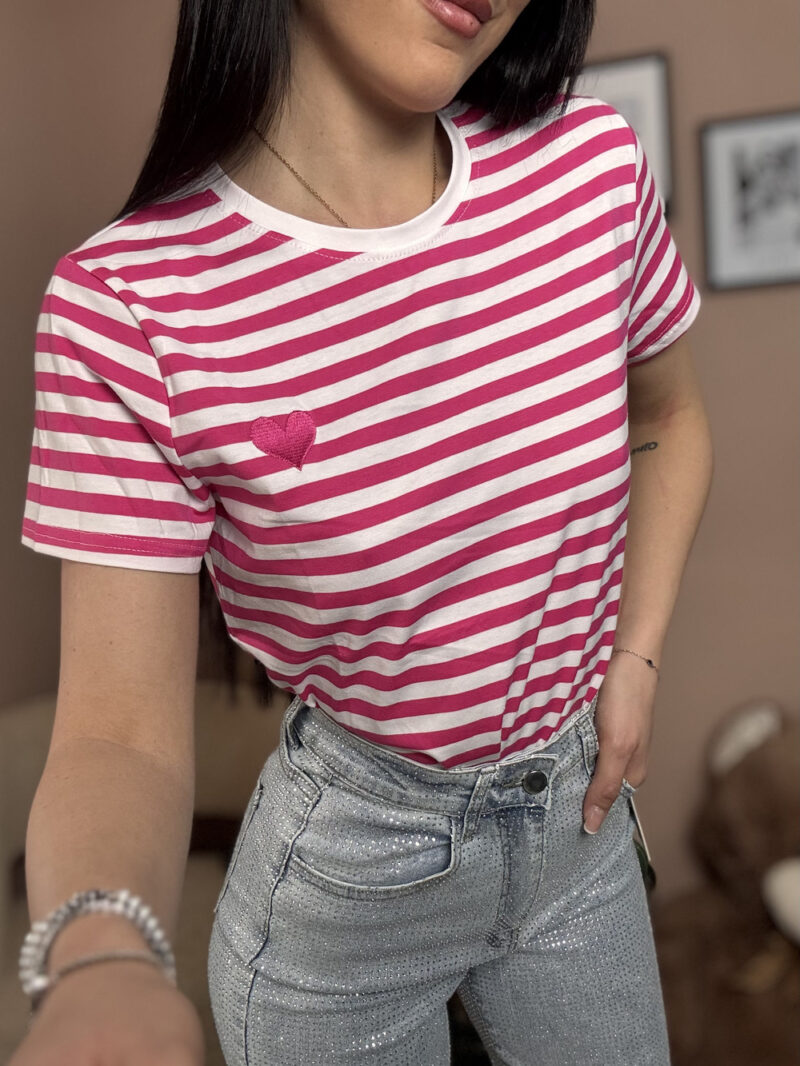 t-shirt summer- fuxia
