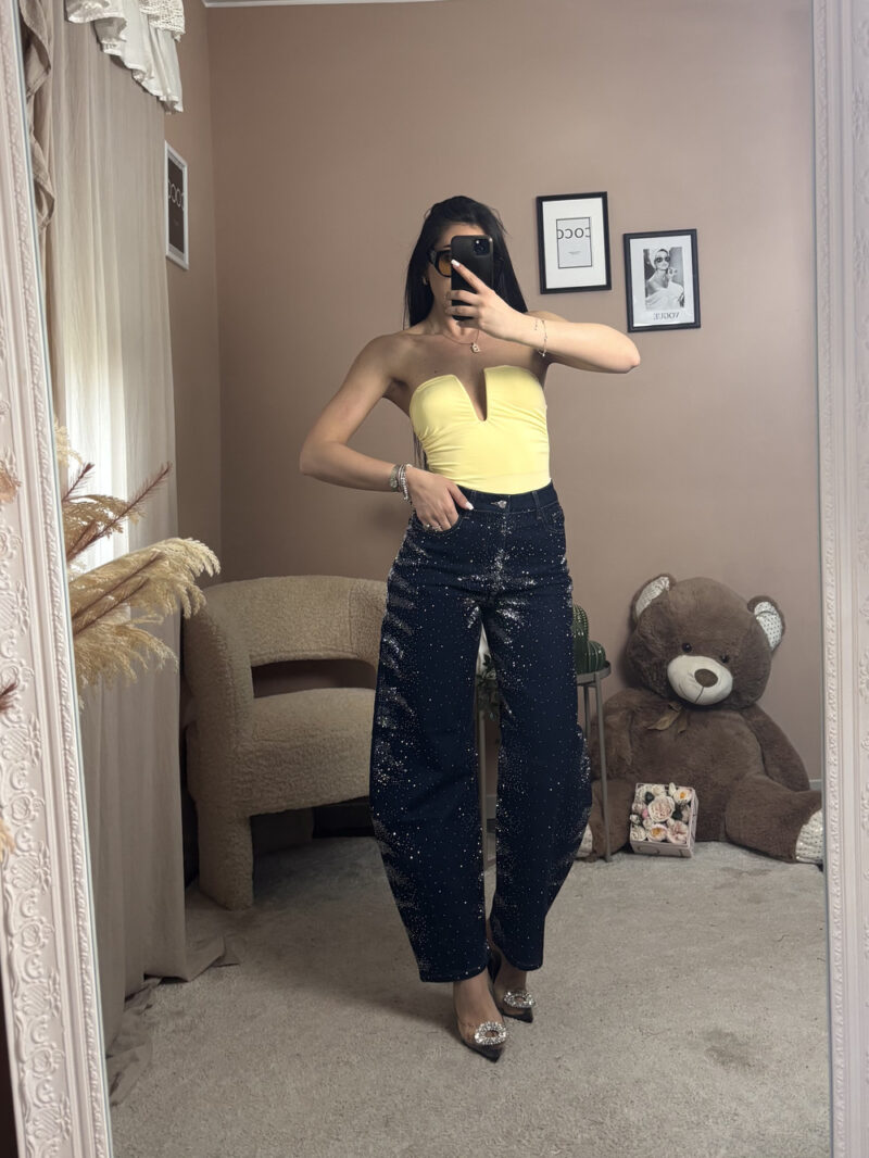 jeans tiger strass - immagine 9
