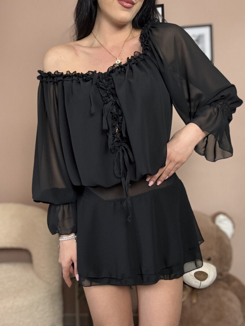 abito sarah- nero - immagine 3