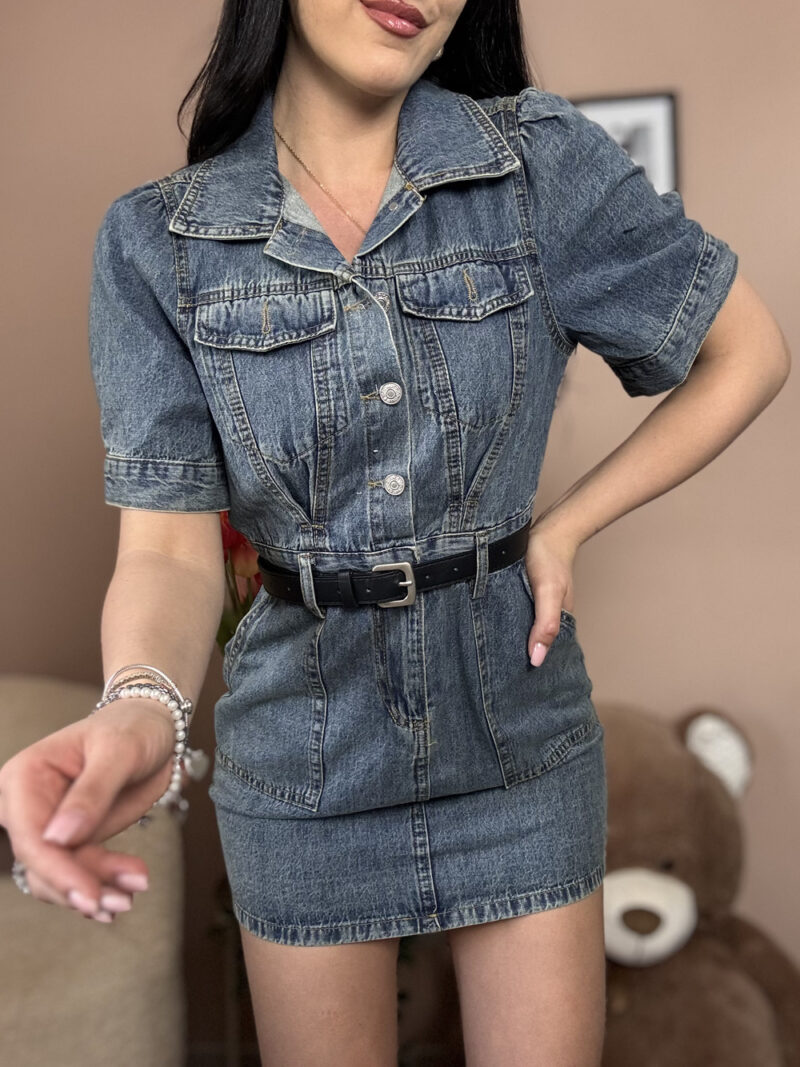 abito denim - immagine 2