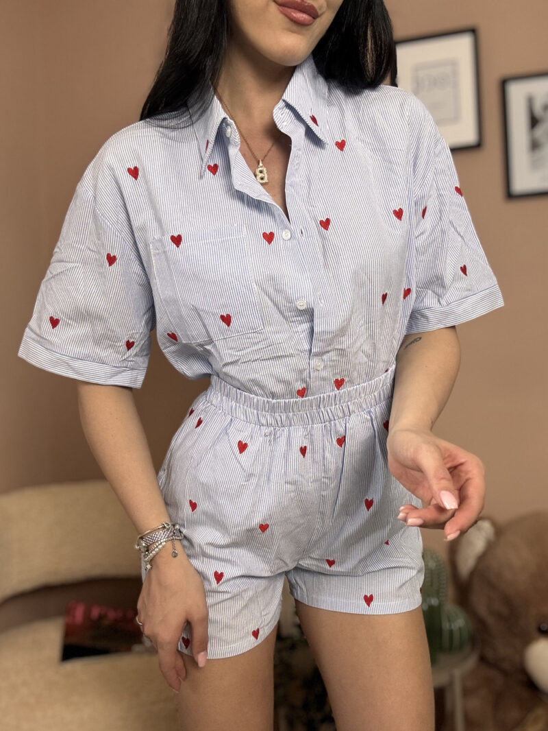 COORD. KATY- cuore AZZURRO