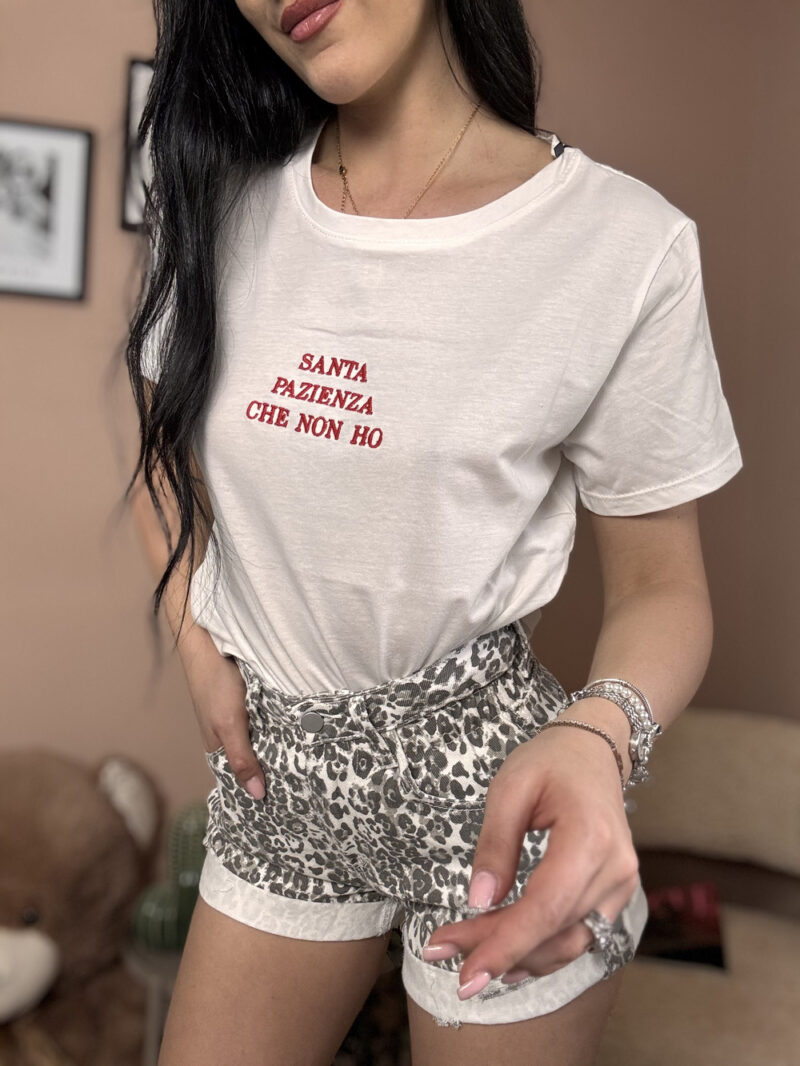 t-shirt non so manco io cosa voglio- rossa - immagine 3