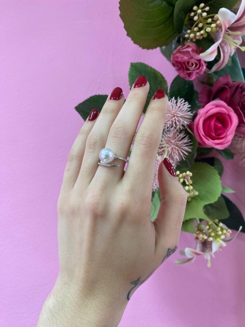 anello perla