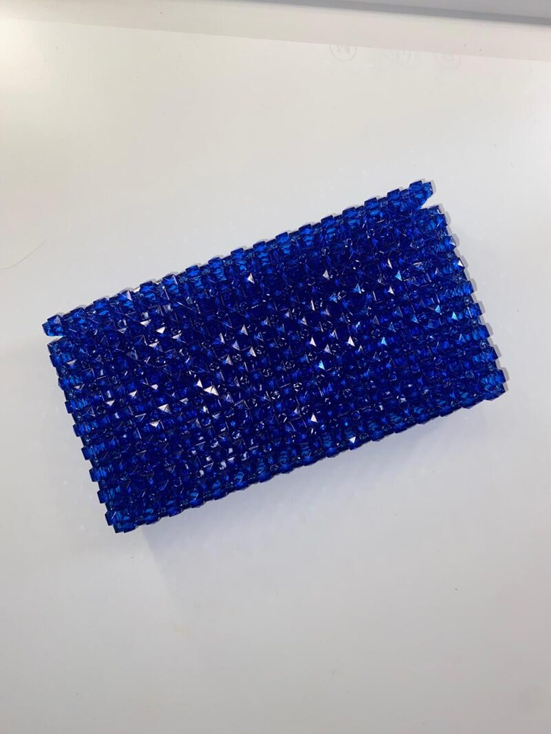 pochette très chic- blu - immagine 3