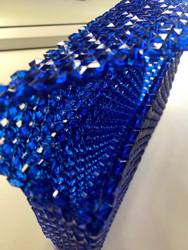 pochette très chic- blu - immagine 6