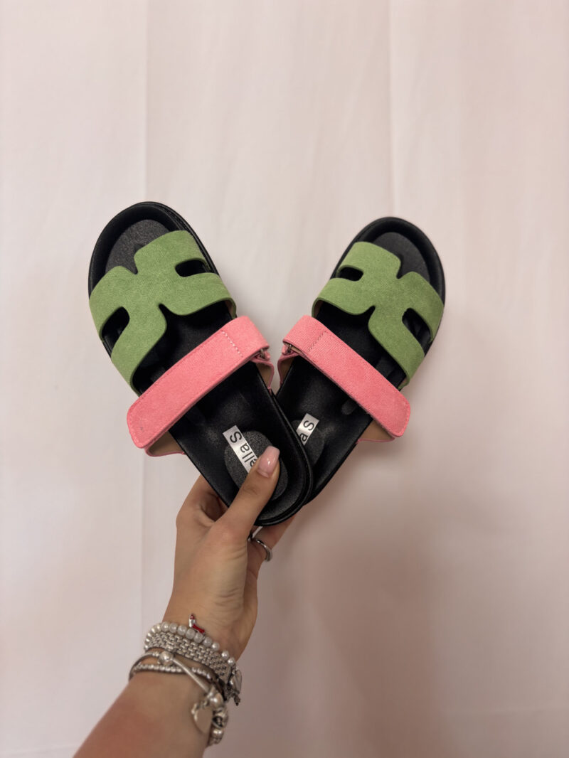 sandalo green/pink - immagine 2