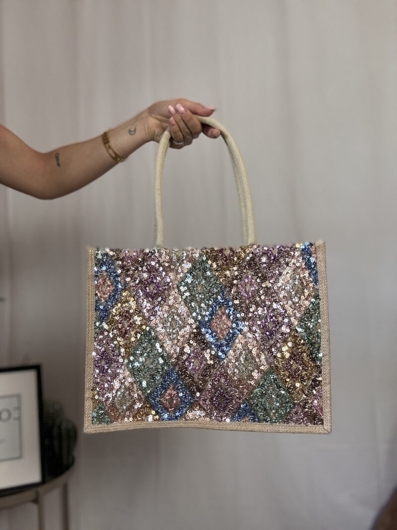 borsa mare brigitte- rombi - immagine 3