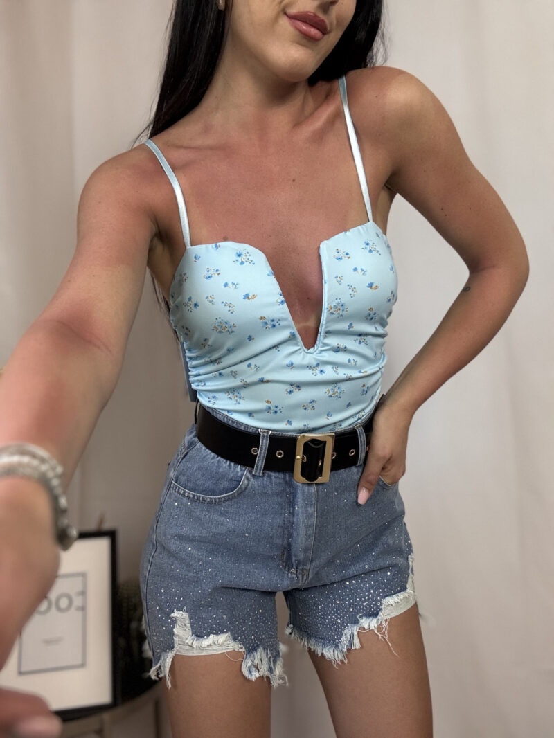 body amalìa- azzurro - immagine 3