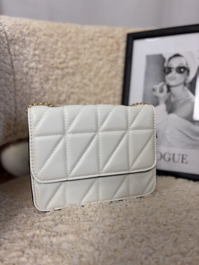 borsa chanel -bianca
