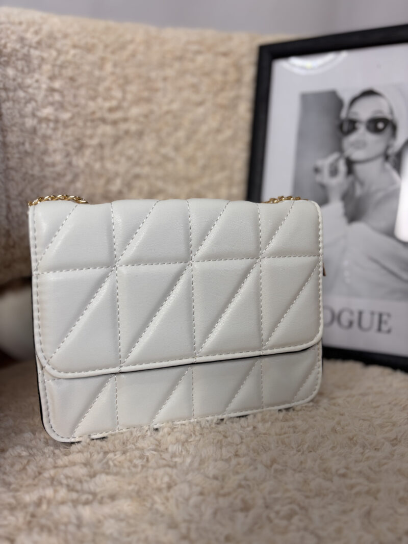 borsa chanel -bianca - immagine 2