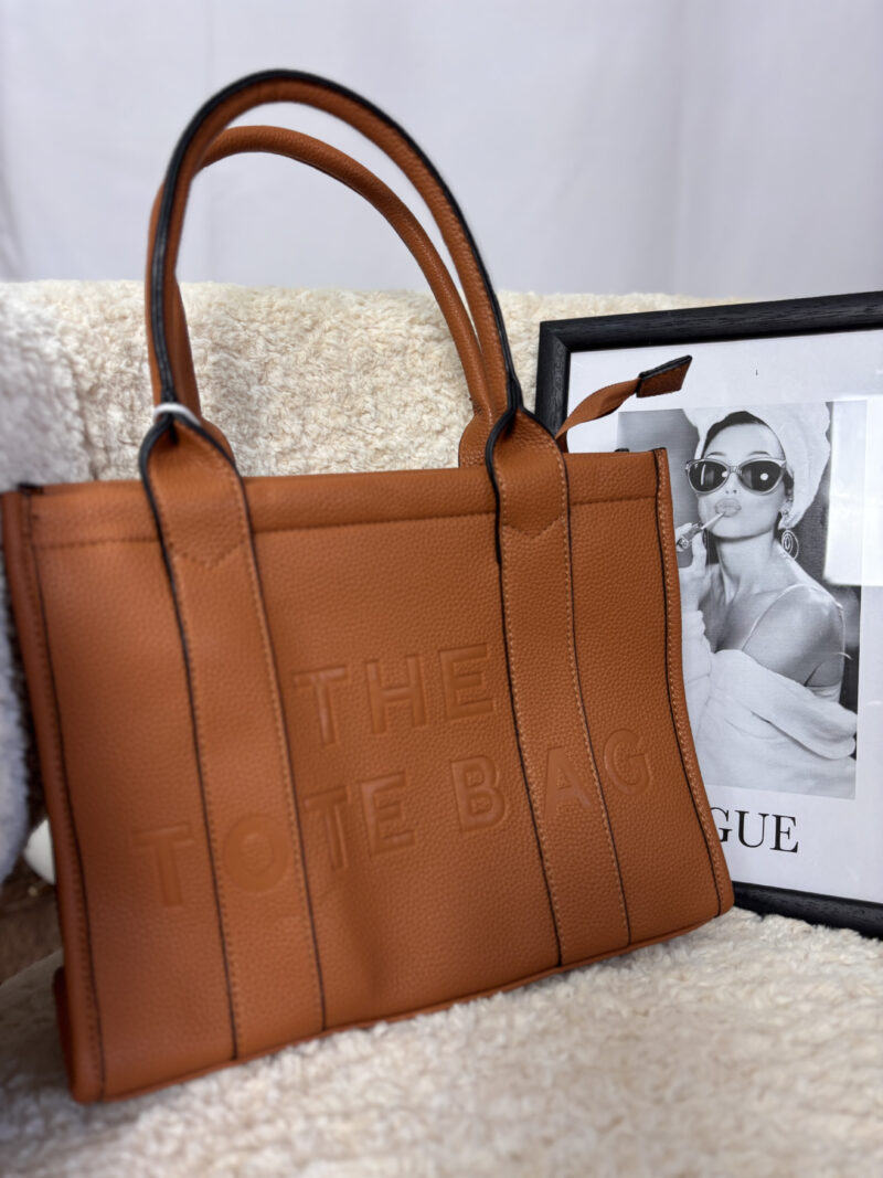 the tote bag- cuoio - immagine 2