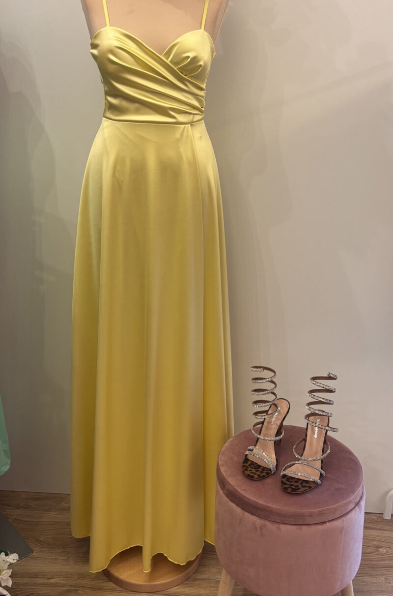 abito astrid- giallo