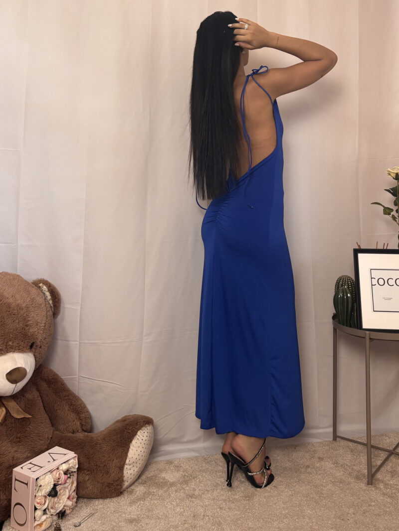 abito corinne- blu elettrico - immagine 4