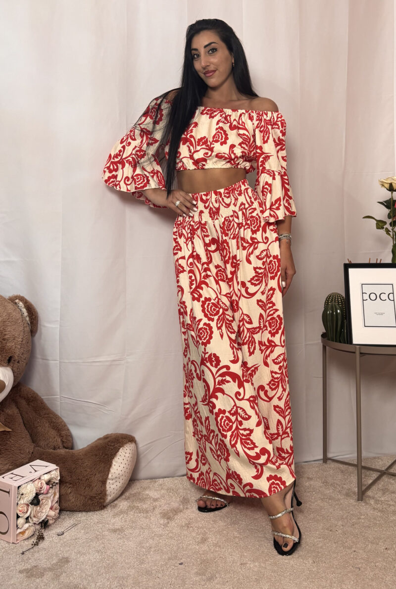 coord. santorini- panna e rosso