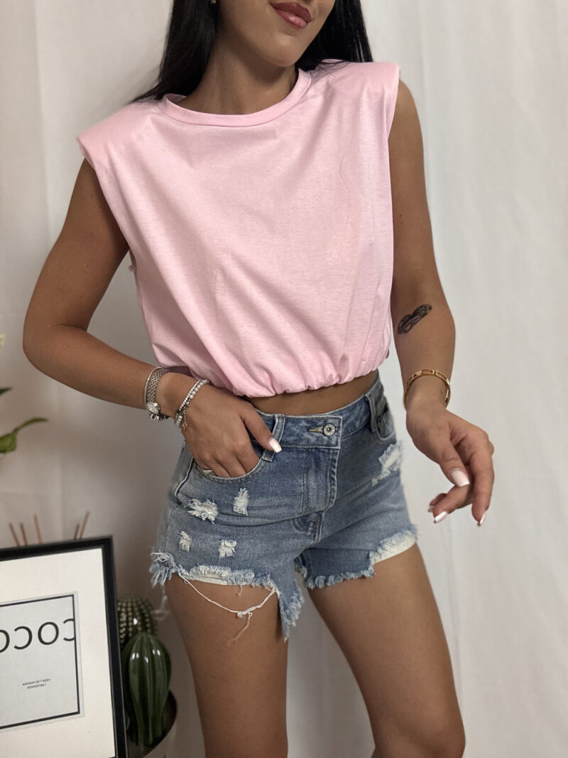 t-shirt mia- rosa - immagine 2