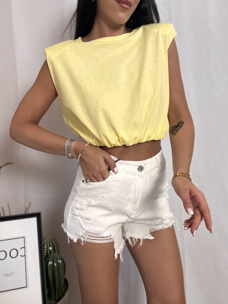 t-shirt mia- giallo - immagine 3