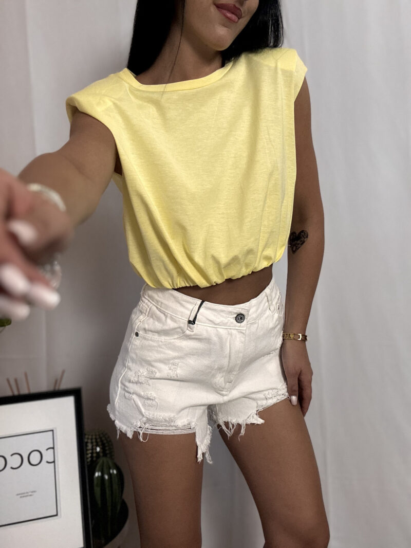 t-shirt mia- giallo - immagine 2
