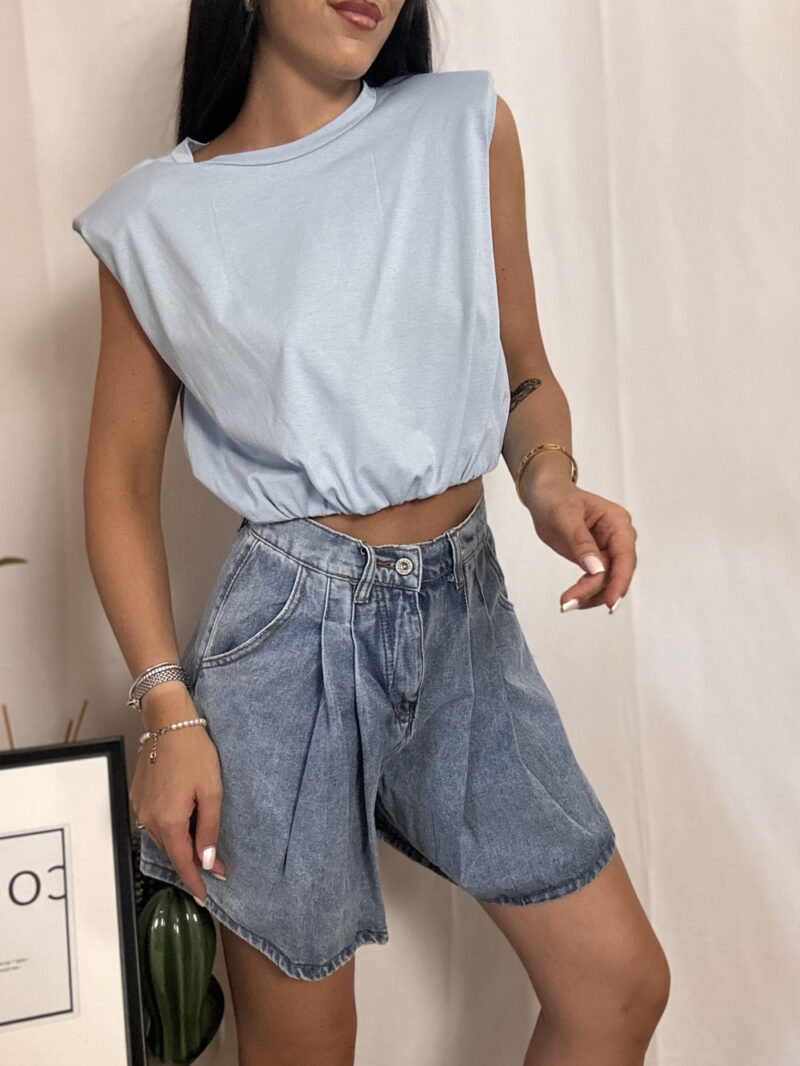 t-shirt mia- azzurra - immagine 4