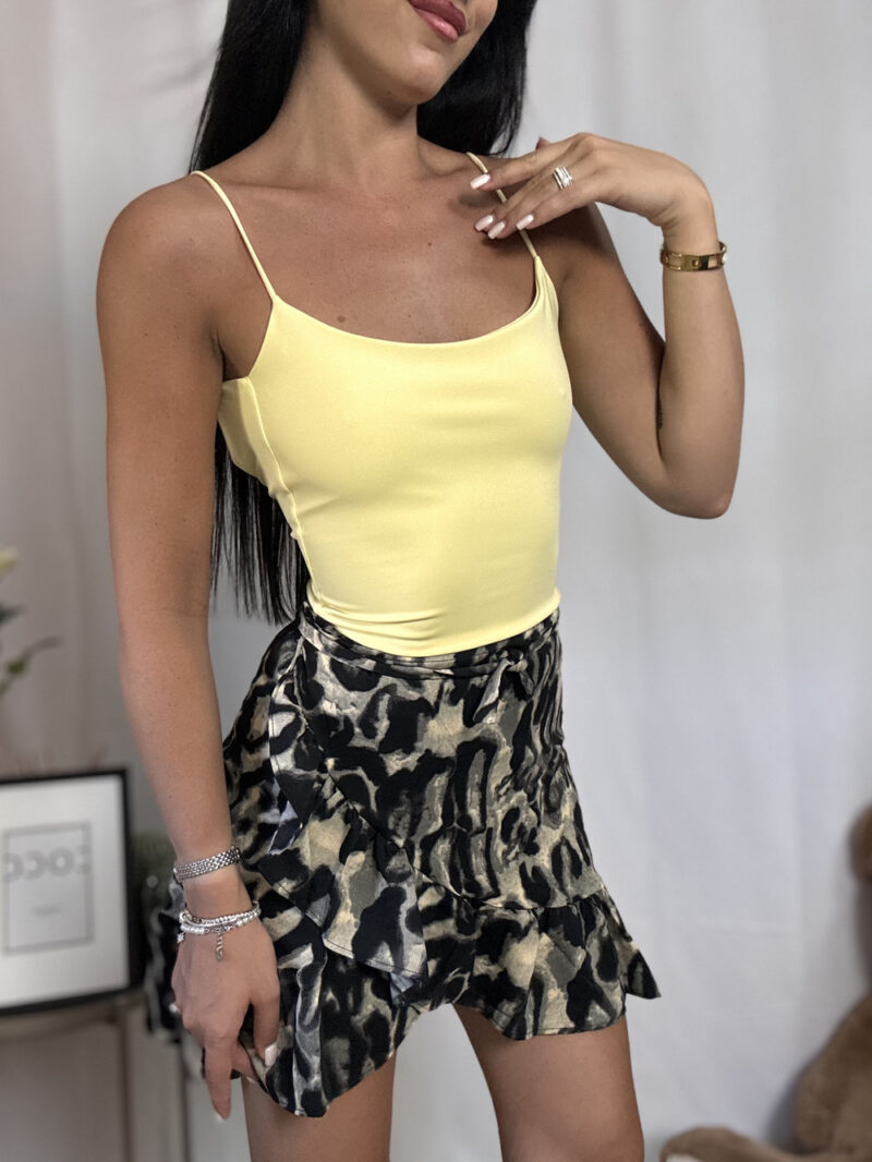 top basic- giallo