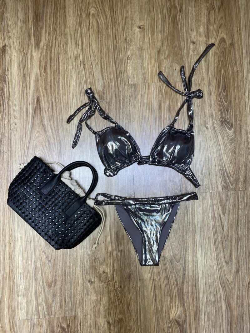 bikini silver- argento