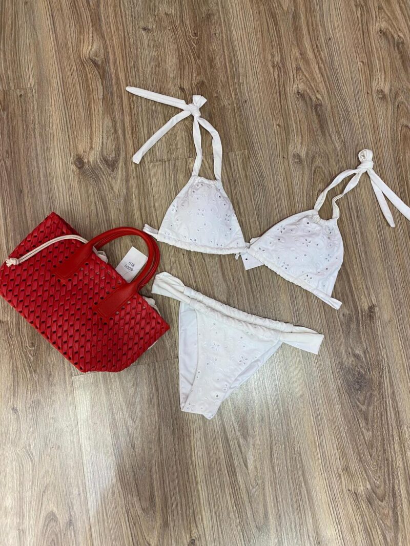 bikini sangallo duble- bianco