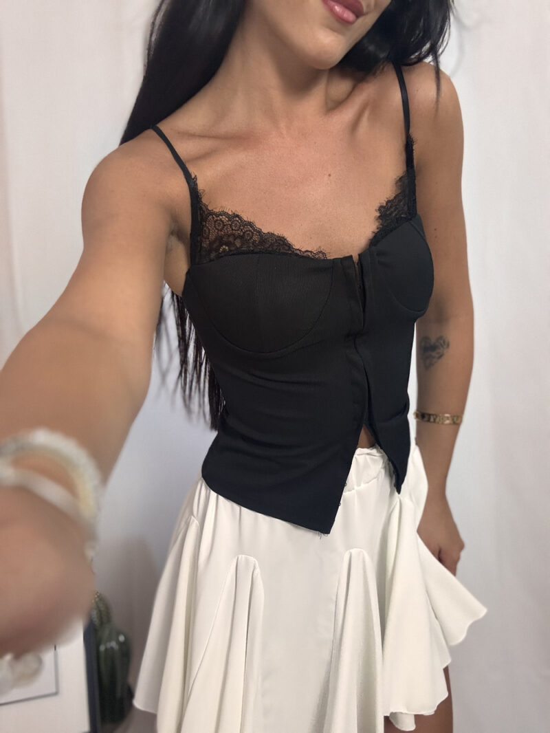 corpetto femme- nero - immagine 4