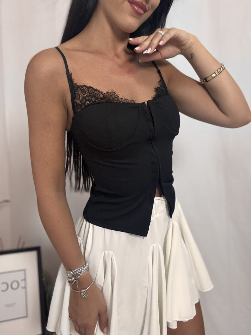 corpetto femme- nero - immagine 3