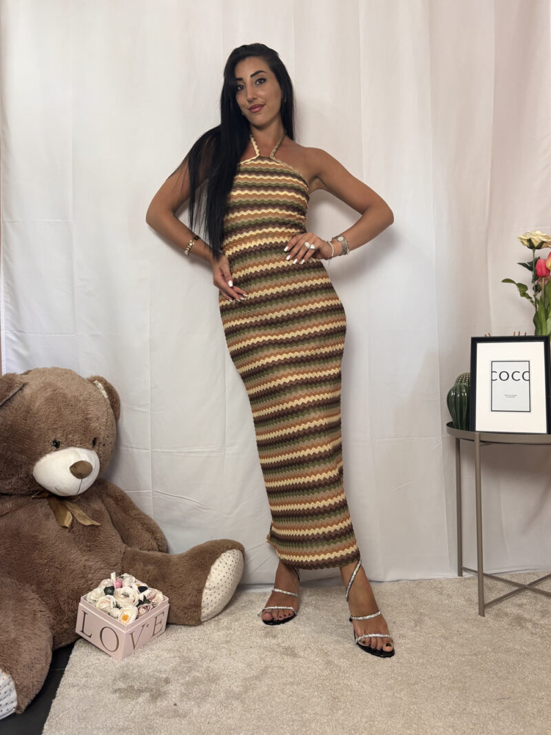 coord. set jasmine- marrone e verde - immagine 3