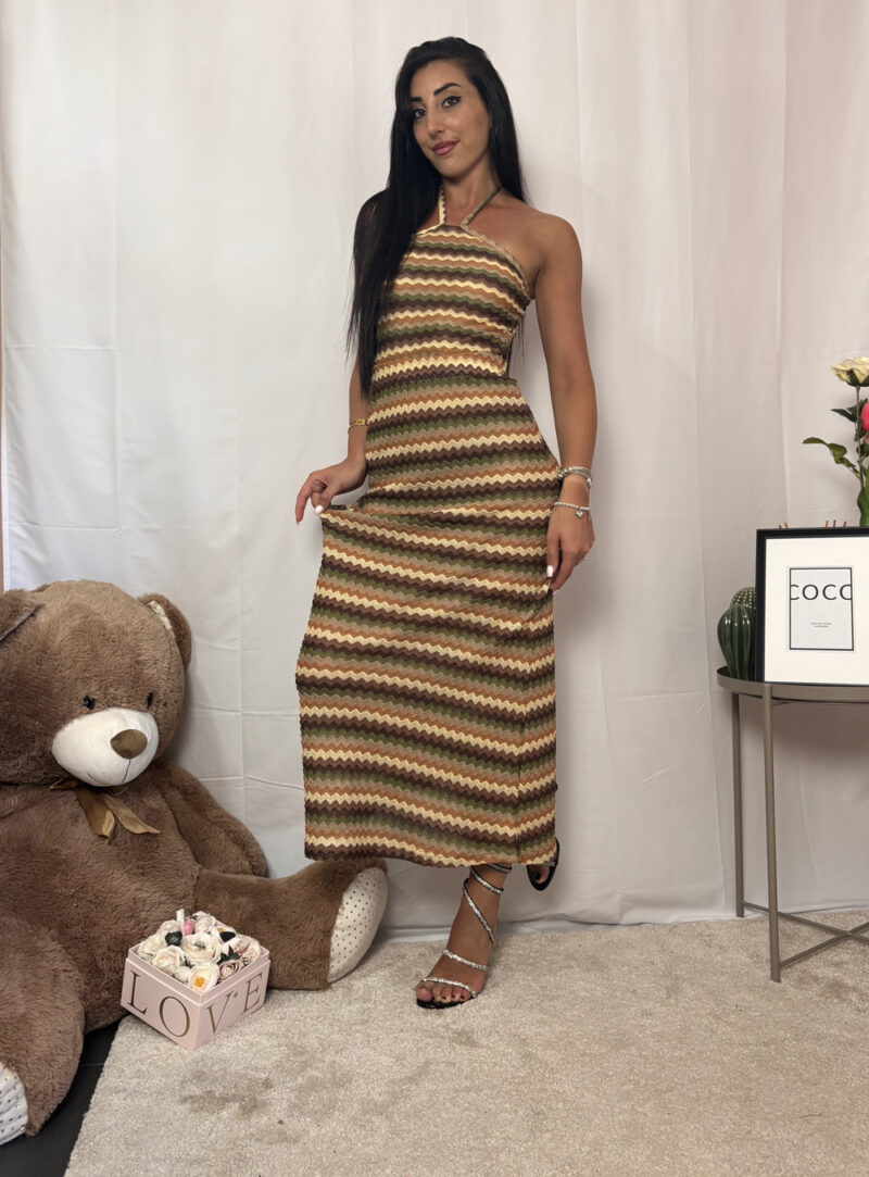 coord. set jasmine- marrone e verde - immagine 4