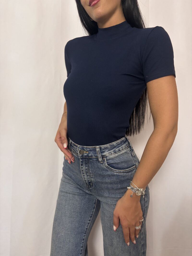T-SHIRT EVA- BLU NOTTE - immagine 3