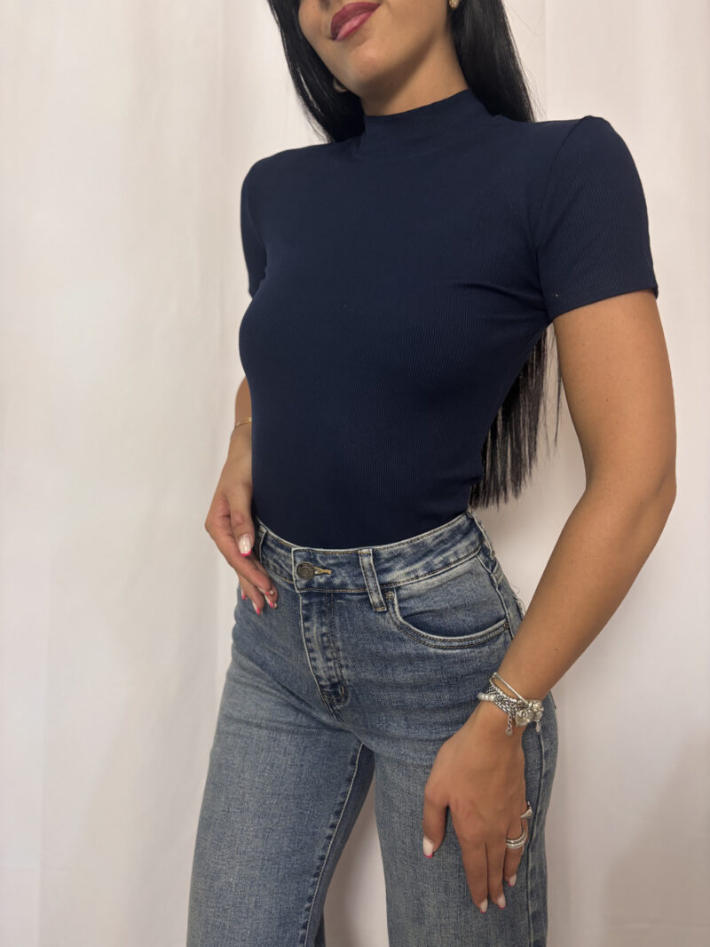 T-SHIRT EVA- BLU NOTTE - immagine 2