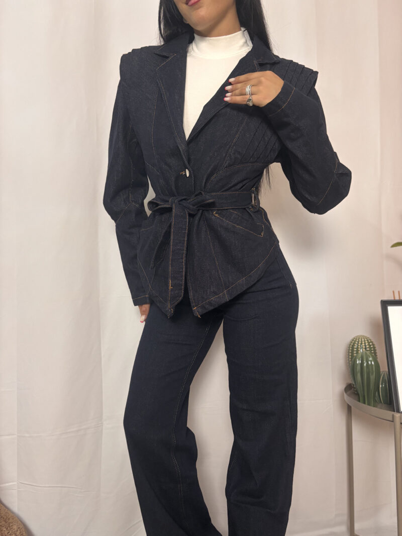 giubbino riley denim - immagine 4