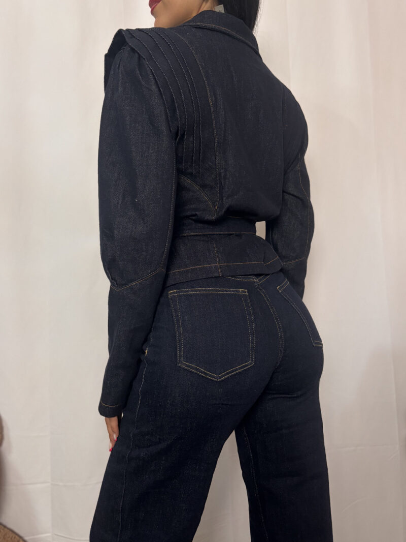 giubbino riley denim - immagine 2