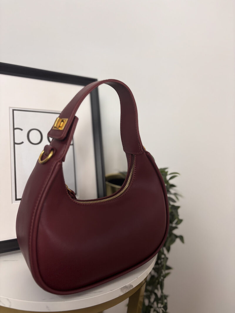 borsa yasmine- burgundy - immagine 2