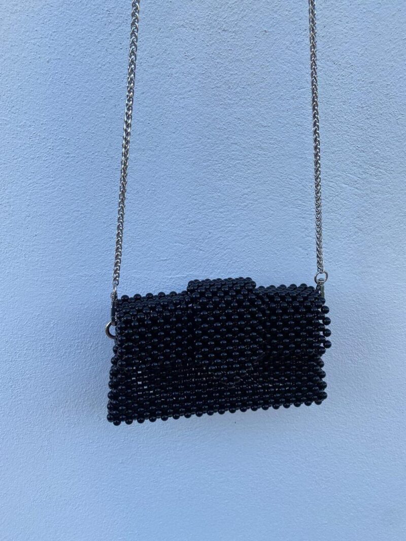 pearl bag jaqueline- nera - immagine 2