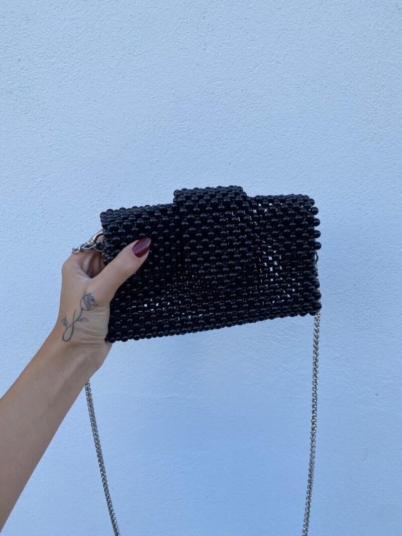 pearl bag jaqueline- nera