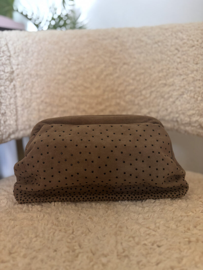 pouch camoscio- khaki