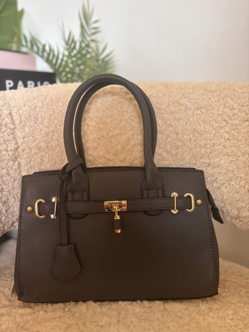 borsa luky- grigia