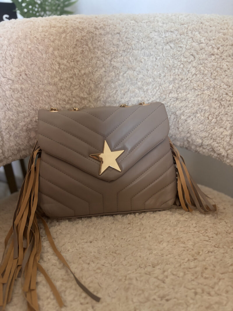 borsa stella- tortora - immagine 2