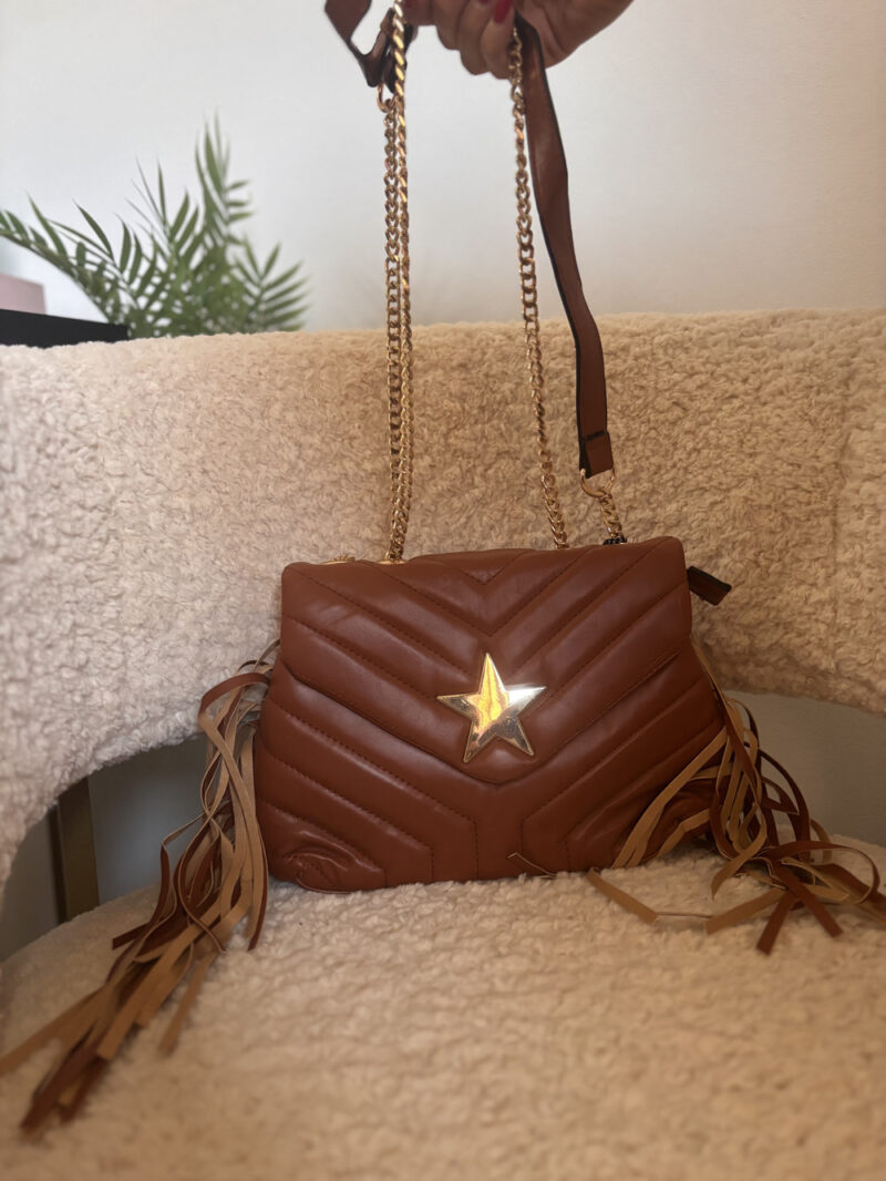 borsa stella- cammello - immagine 2