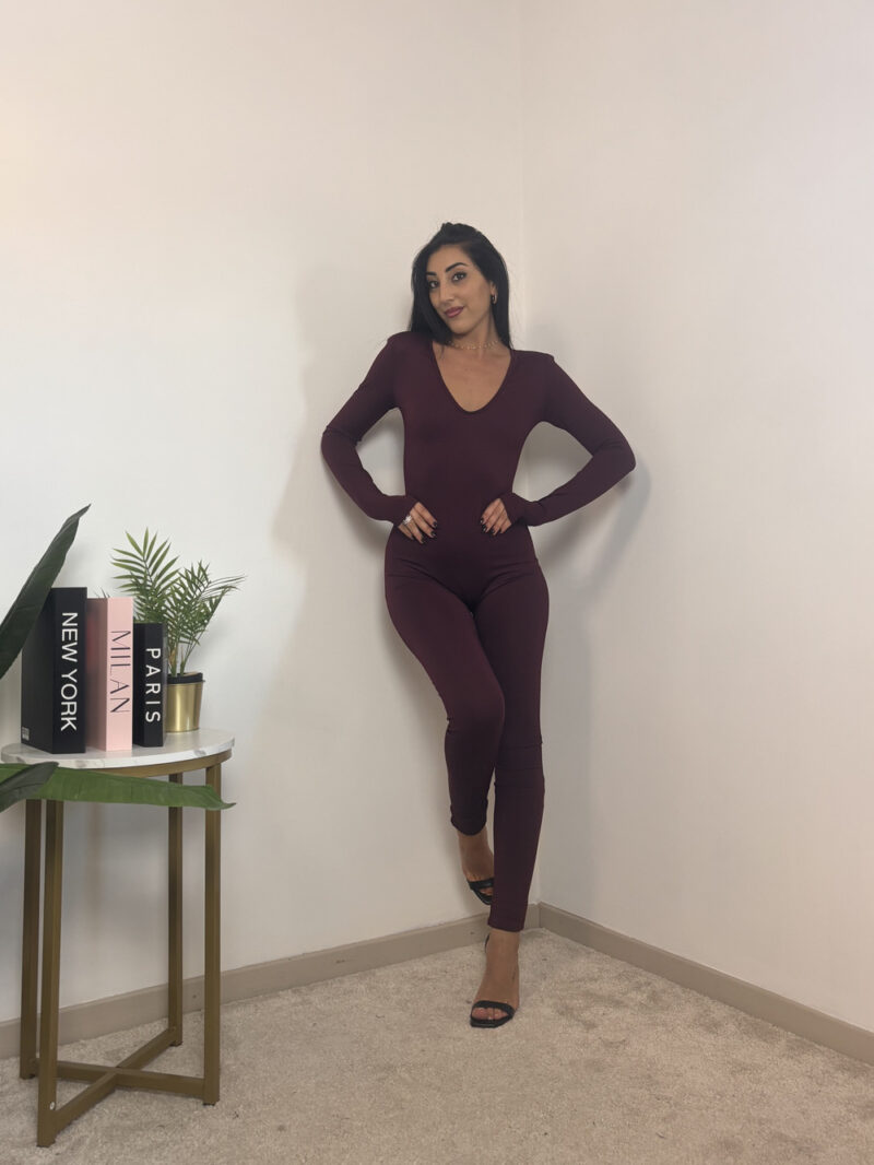 tuta cat- dark purple - immagine 5