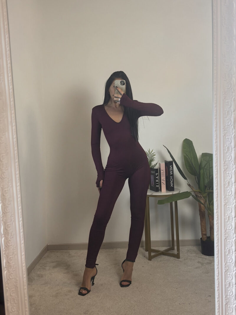 tuta cat- dark purple - immagine 6