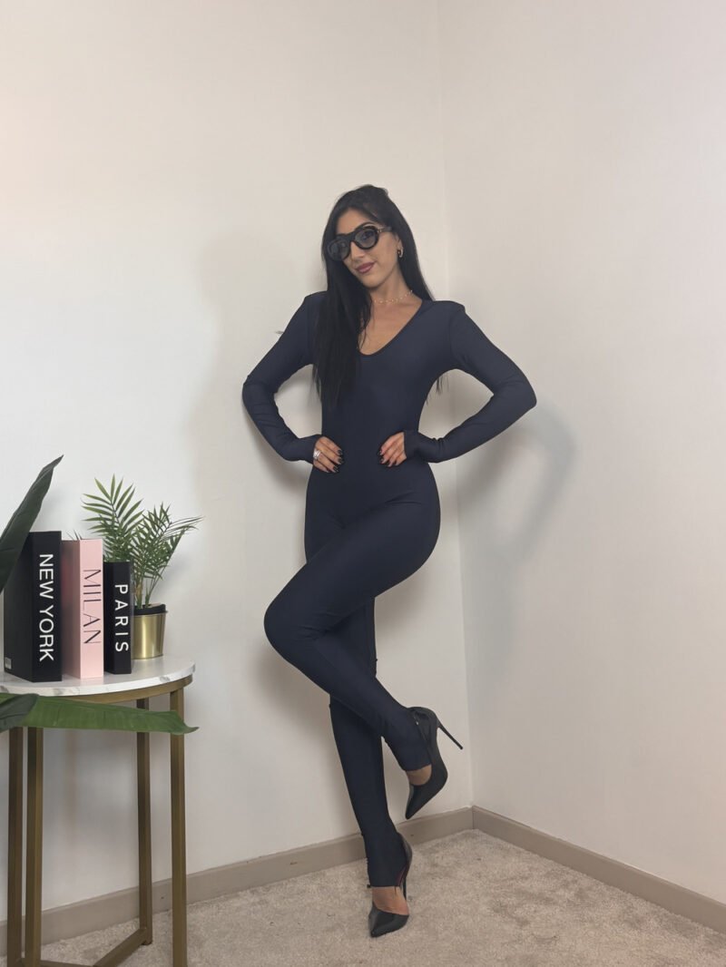 tuta cat- blu navy